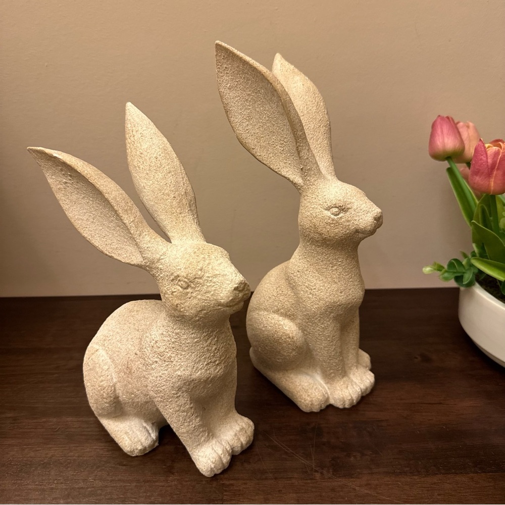 Hobby Lobby Cream Rabbit set - Picture 2 of 12